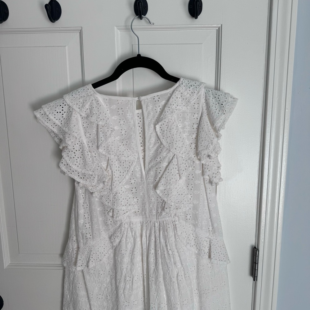 Sezane Alexane Dress in Ecru sz 38 - Picture 9 of 13